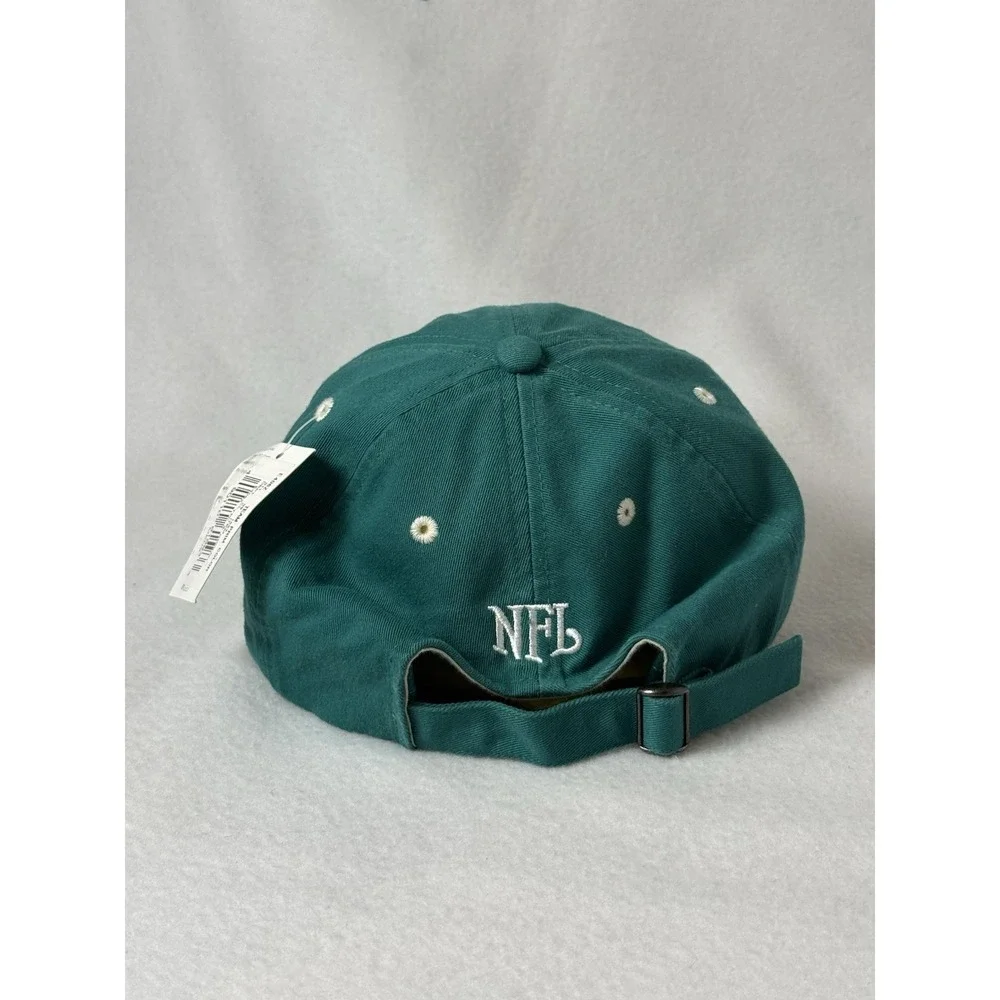 NFL Miami Dolphins Hat Mens Aqua Green Adjustable Cotton Dad Cap Vintage Style